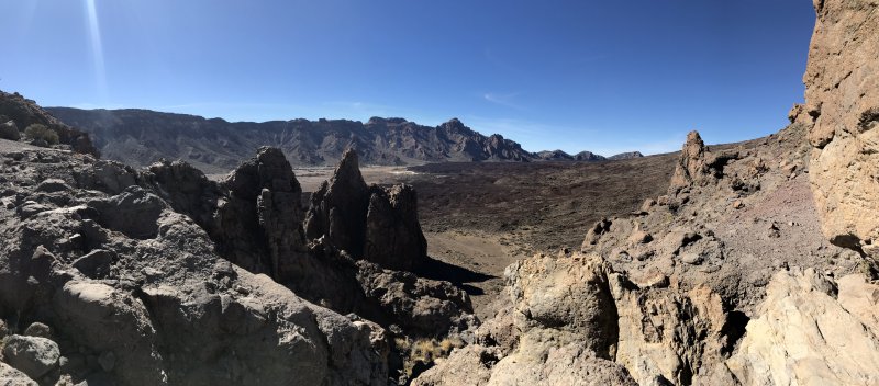Las Canadas crater, 2000 m above sea level