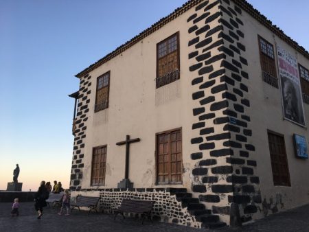 Puerto de la Cruz harbor church