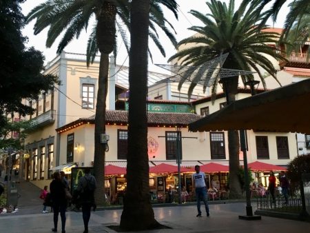 Puerto de la Cruz pedestrian area