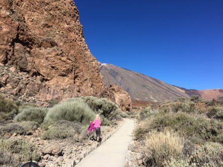 Walking the Roques de Garcia trail