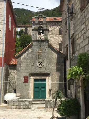 A little chapel in Perast, Montenegro