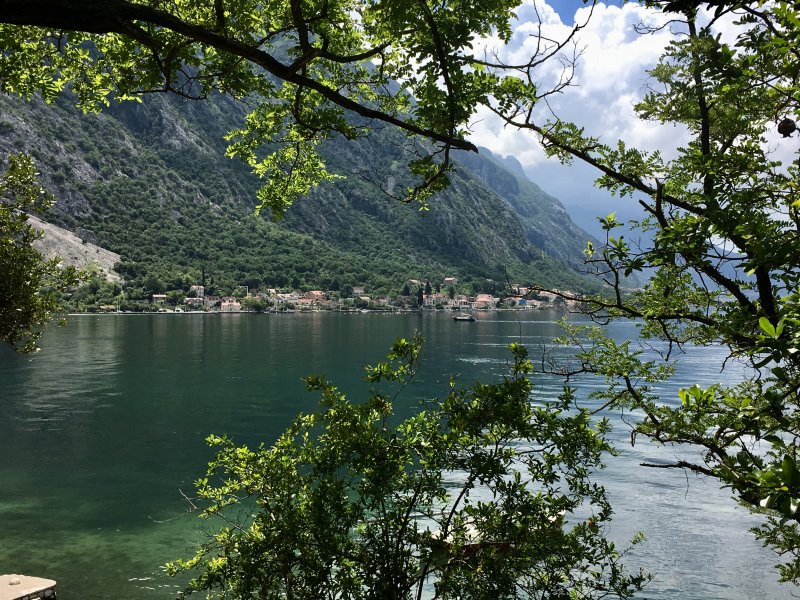 Bay of Kotor shoreline