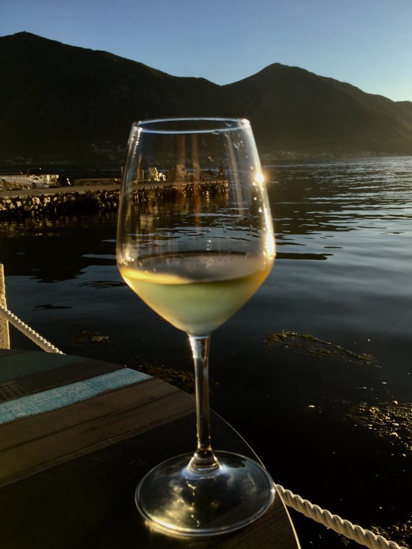 Chardonnay and Kotor Bay