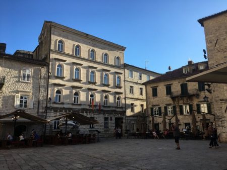 Kotor Old Town square, Montenegro