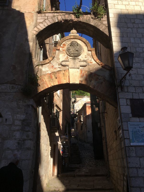 Kotor stairs to fortress