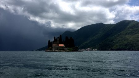 Saint George island on the Bay of Kotor