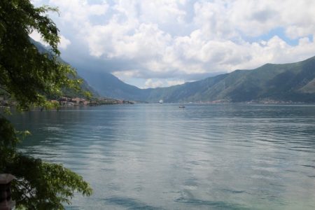 View of the Bay of Kotor, Montenegro