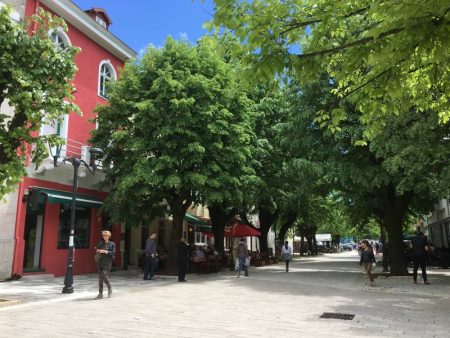 Cetinje pedestrian zone