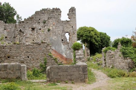 Old town of Bar in Montenegro