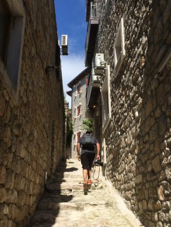 Stairs of Ulcinj old town