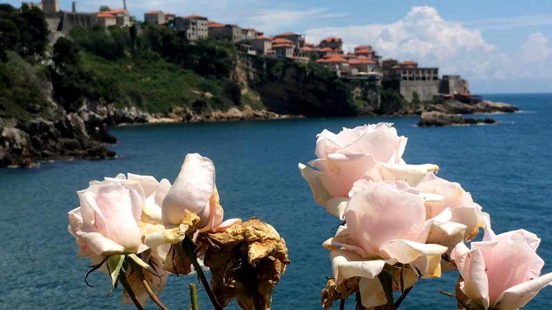 Montenegro drive: Ulcinj old town Ulcinj old town
