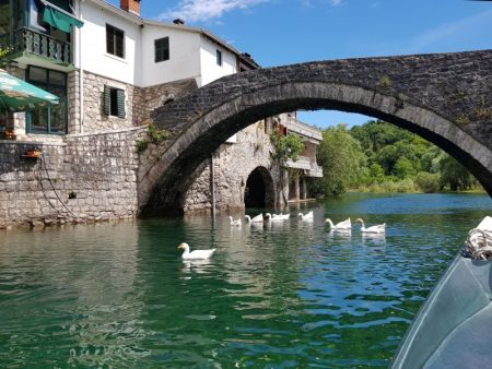 Village of Rijeka Crnojevica, Lake Skadar National Park
