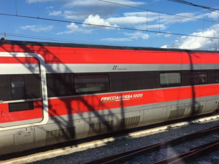 Frecciarossa from Rome to Florence