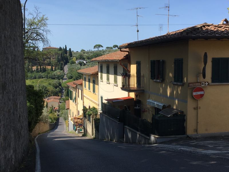 Road to Fiesole, Tuscany Hiking to Fiesole, Florence