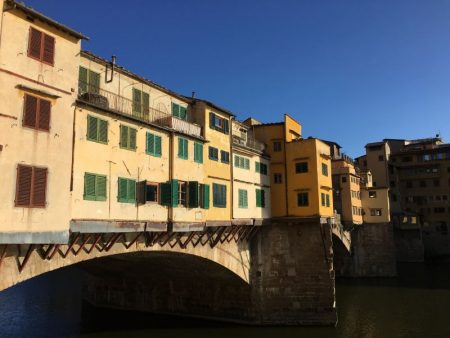 Italy by train and car: Ponte Vecchio, Florence