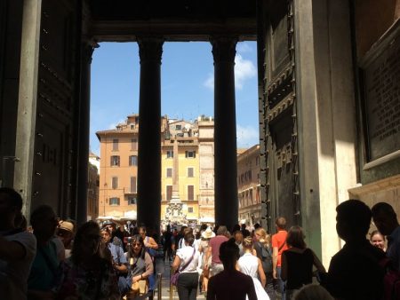 View from Pantheon, Rome