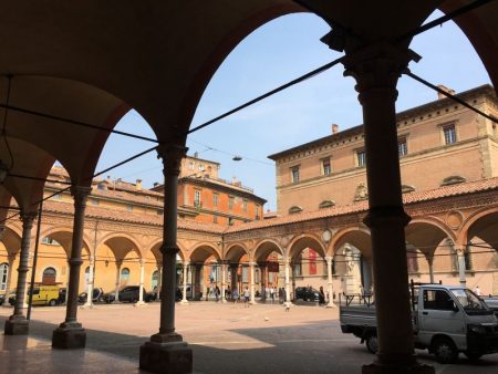 Basilica of Santa Maria dei Servi arcades