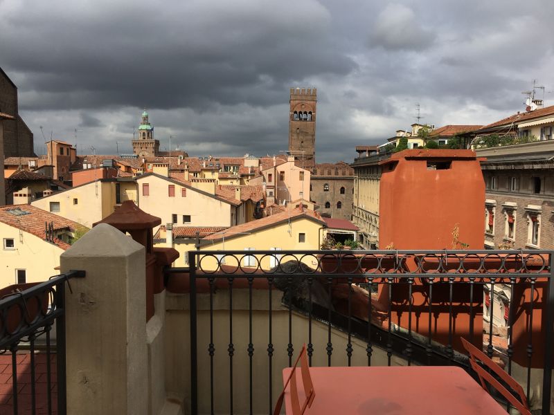 City view from our Bologna roof apartment City view from Bologna roof top