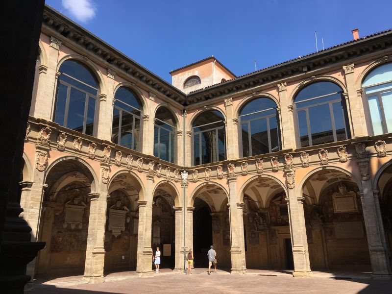 Palace of Archiginnasio, Bologna Palace of Archiginasio, Bologna