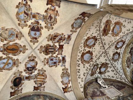 Palace of Archiginasio ceiling