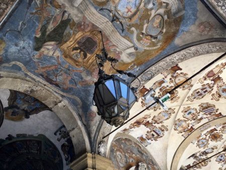 Palace of Archiginasio ceiling decoration