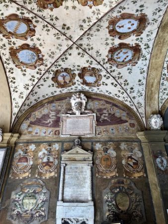 Palace of Archiginasio decoration