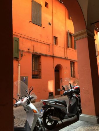 Strada Maggiore side street, Bologna