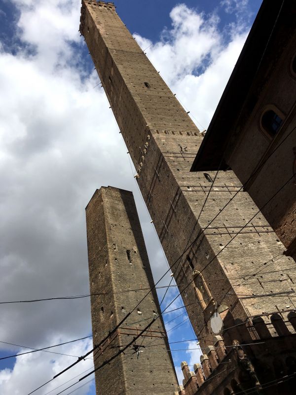The Torri Pendenti of Bologna Torre degli Asinelli and Torre della Garisenda