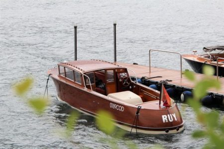 Boat in Menaggio, Lake Como