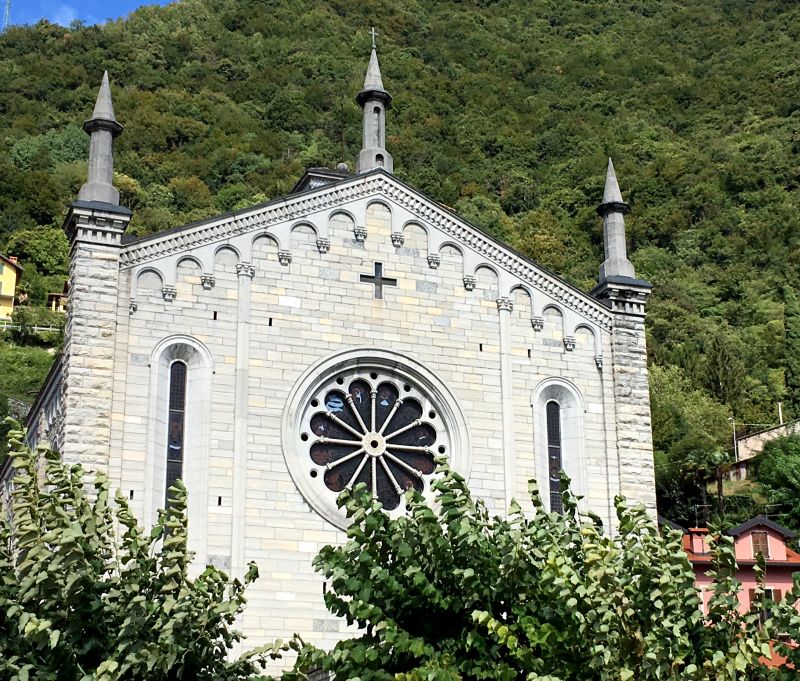 Church of Argegno, Lake Como Church of Argegno, Lake Como