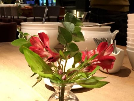 Europe river cruising: flowers onboard