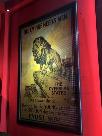 Flander's Fields Museum Empire needs men