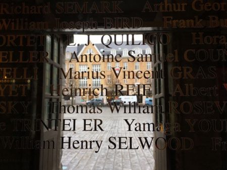 Ieper Flander's Fields Museum soldier names