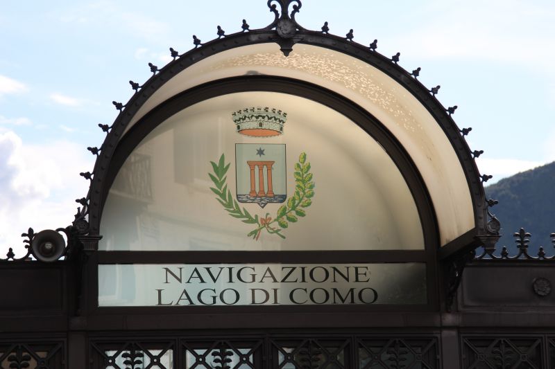 Navigazione Lago di Como boat pier, Lake Como Navigazione Lago di Como boat pier, Lake Como