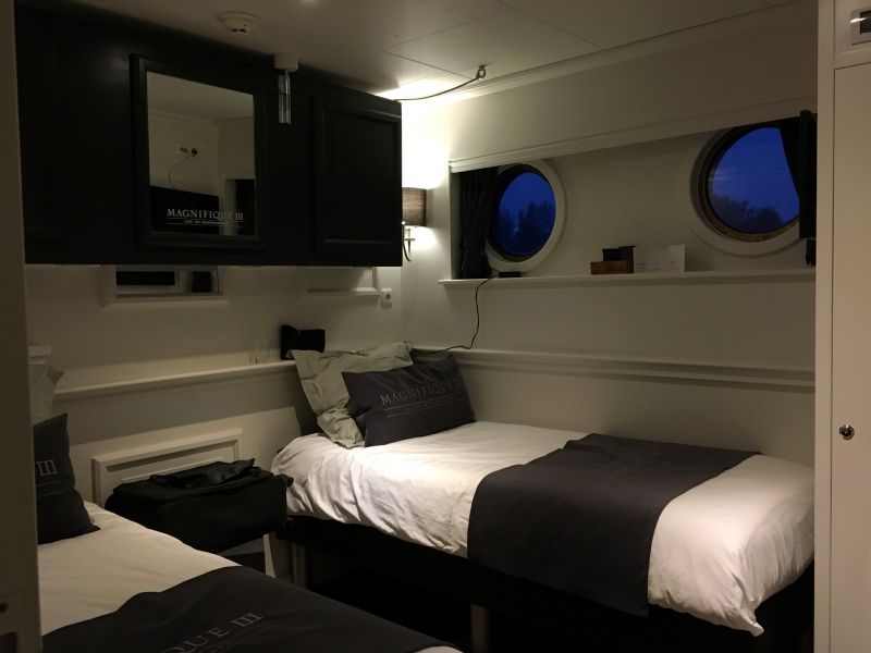 River cruising through the Low Countries: Magnifique III cabin River cruising through the Low Countries: Magnifique III cabin