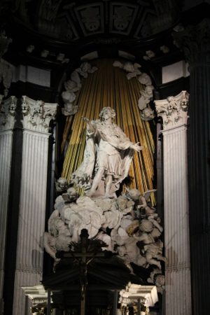 St Baafskathedraal statue, Ghent