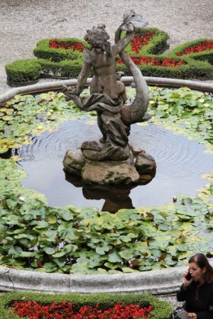 Villa Carlotta fountain, Lake Como