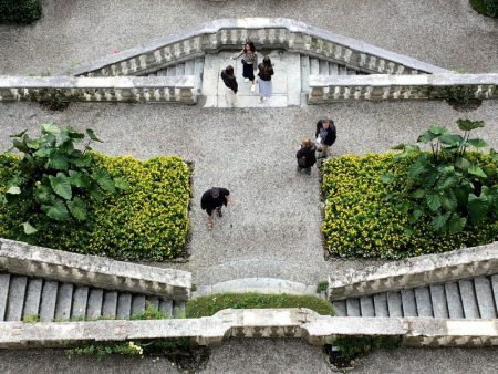 Villa Carlotta staircase, Tremezzo