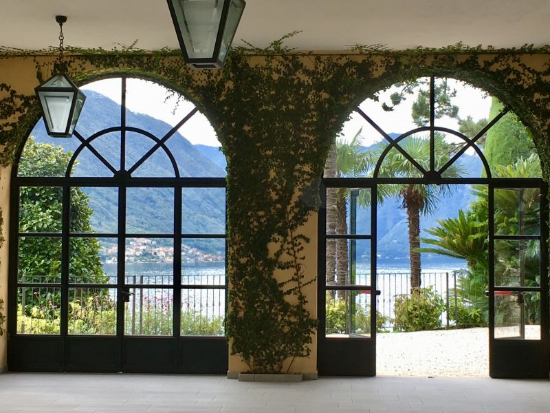 Villa del Balbianello view to Lake Como Villa del Balbianello lake view