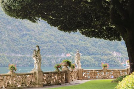 Villa del Balbianello terrace, Lago di Como