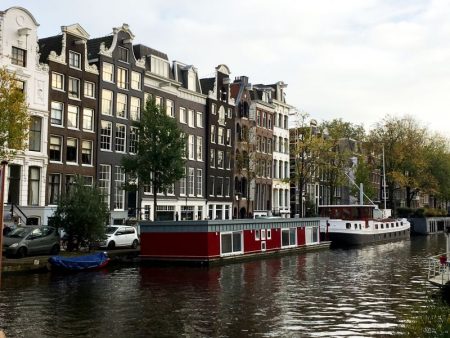 Amsterdam, city of canals and houseboats