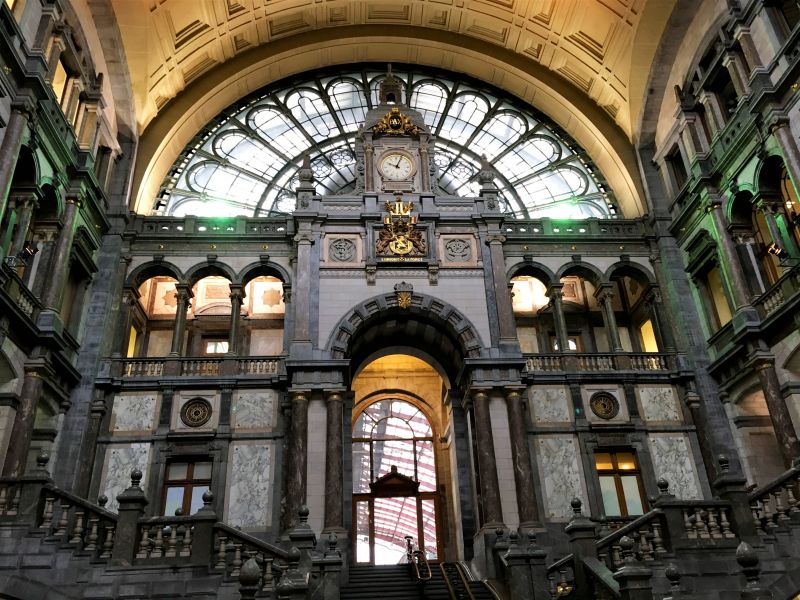 Antwerp Central Station, Belgium Antwerp train station, Belgium