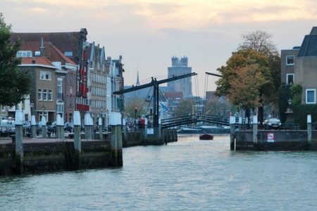 River cruising through Belgium and the Netherlands: Dordrecht harbor