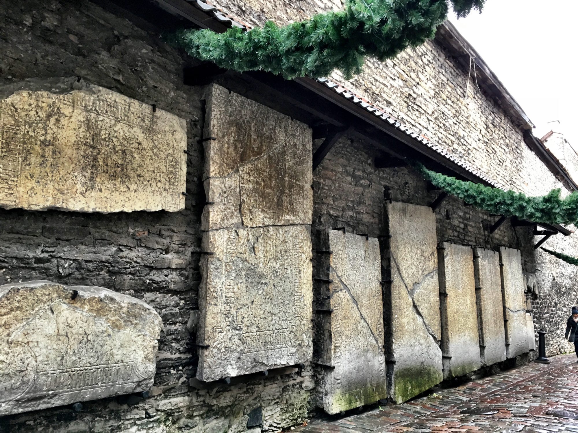 St Catherine's church gravestones, Tallinn Katariina Kaik gravestones, Tallinn