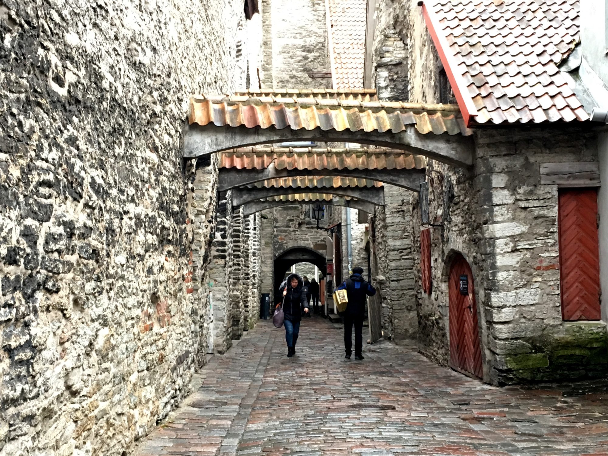 Katariina Kaik passageway, Tallinn Old Town Katariina Kaik passageway, Tallinn Old Town