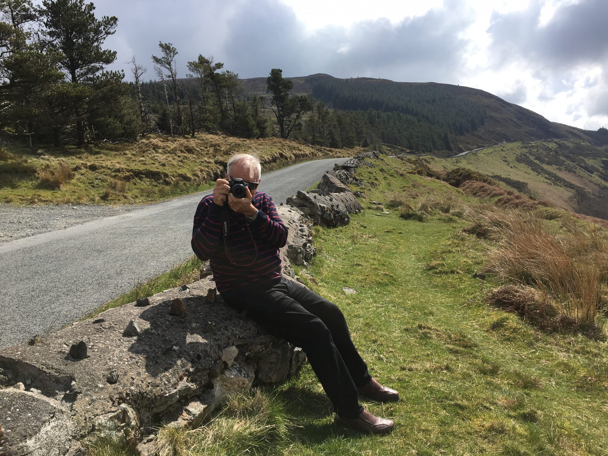 Photographing in the Wicklow Mountains, Ireland Photographing in the Wicklow Mountains, Ireland
