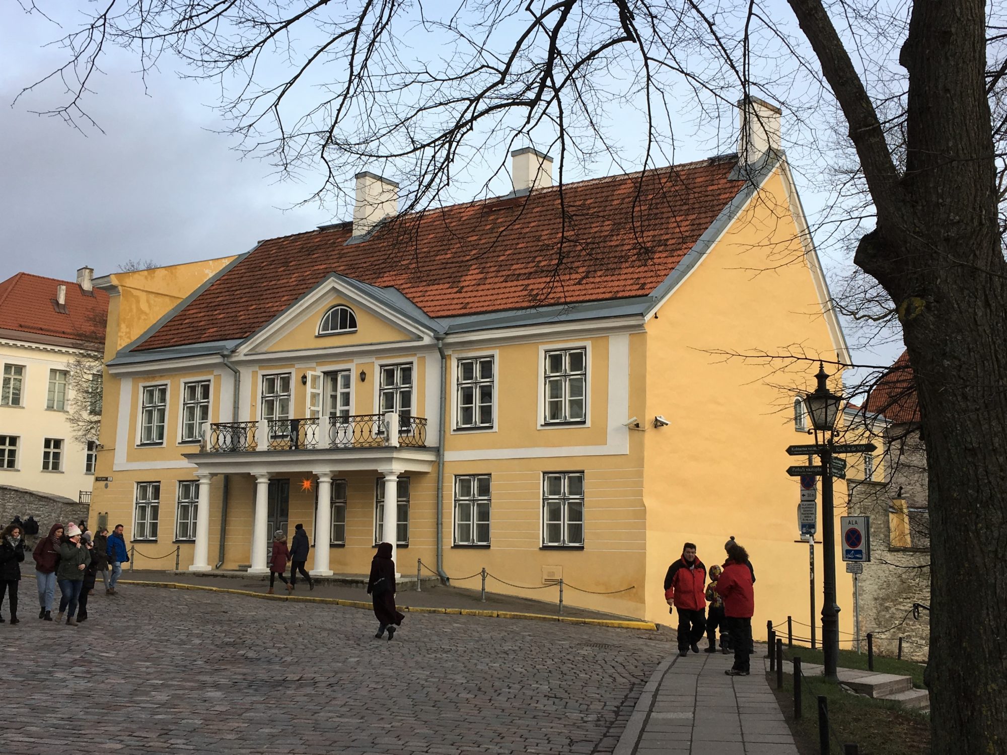 View of Toompea, the upper town of Tallinn View of Toompea, the upper town of Tallinn