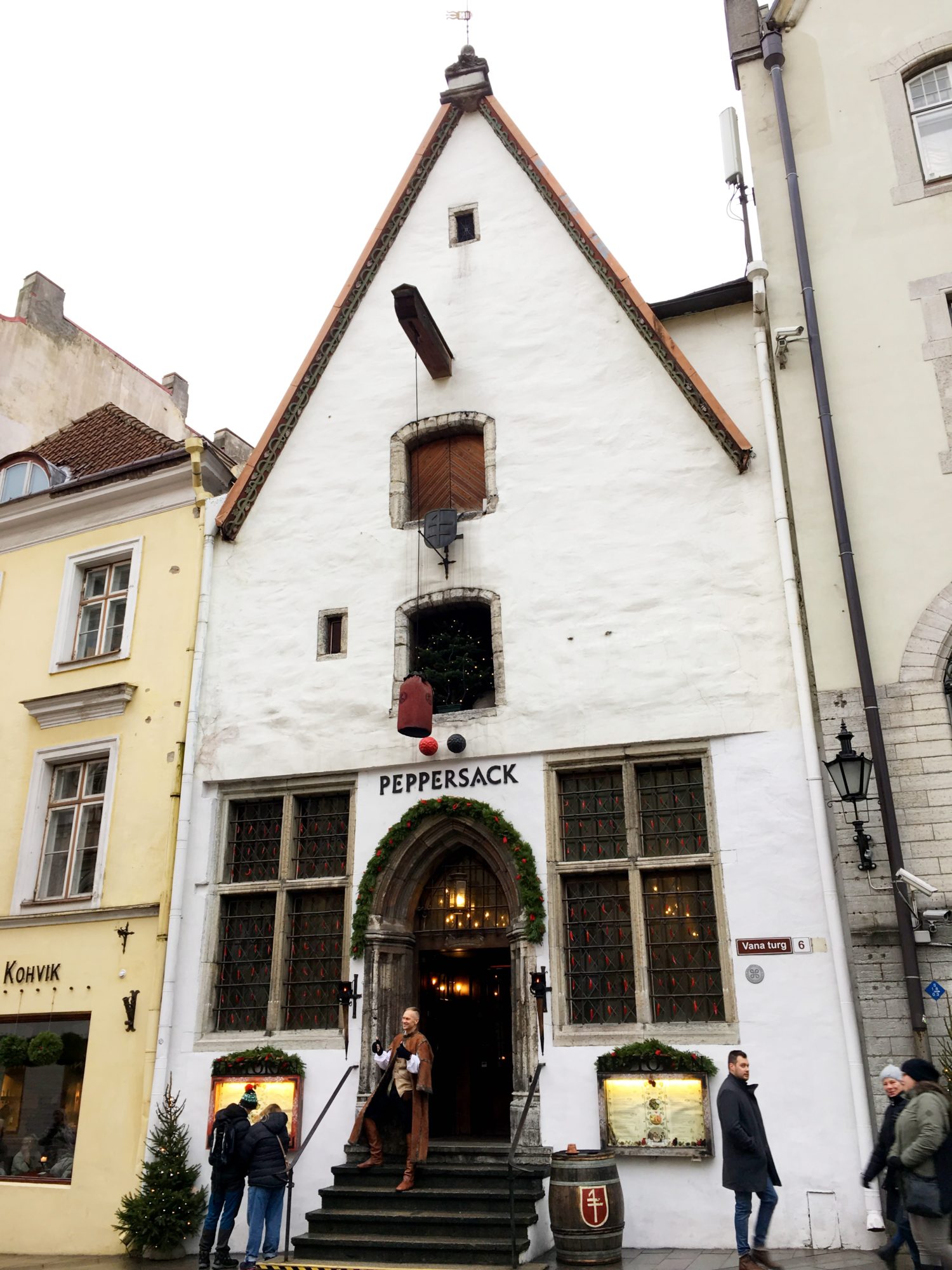 Peppersack, Tallinn Tallinn restaurants: Peppersack