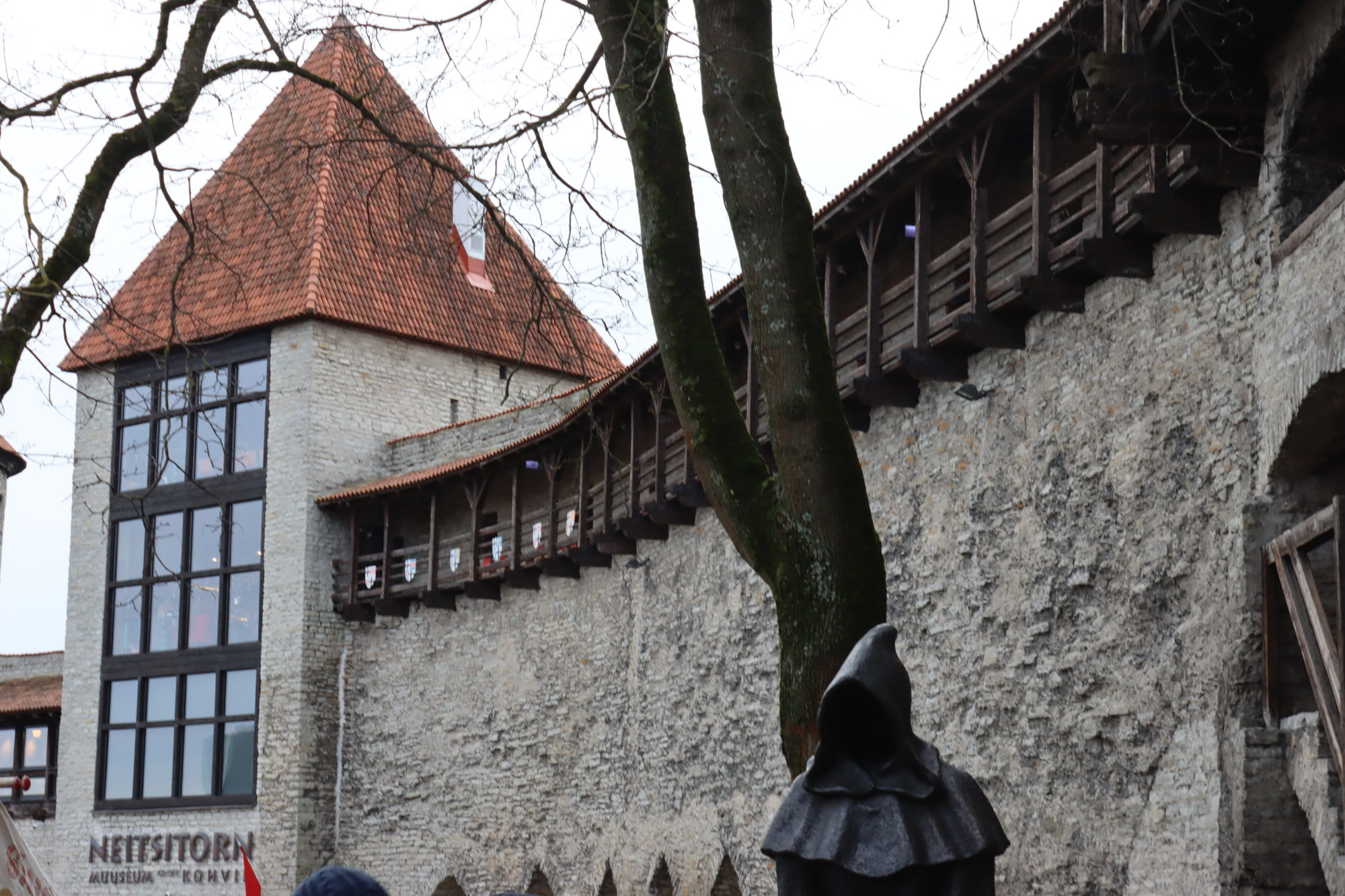 Neitsitoorn, Toompea HIll Tallinn town wall and Neitsitoorn
