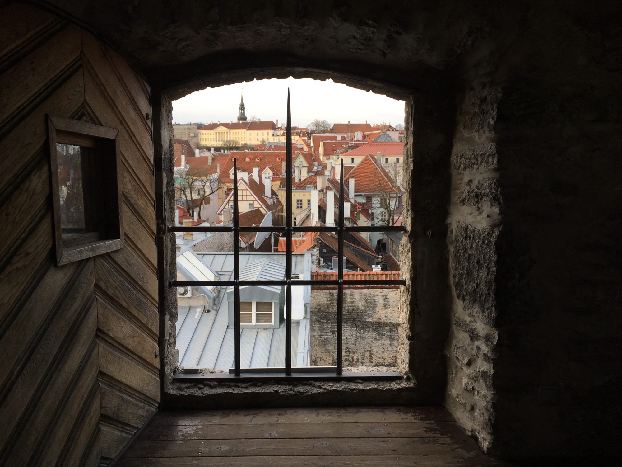 View from Hellemaan Tower, Tallinn View from Hellemaan Tower, Tallinn